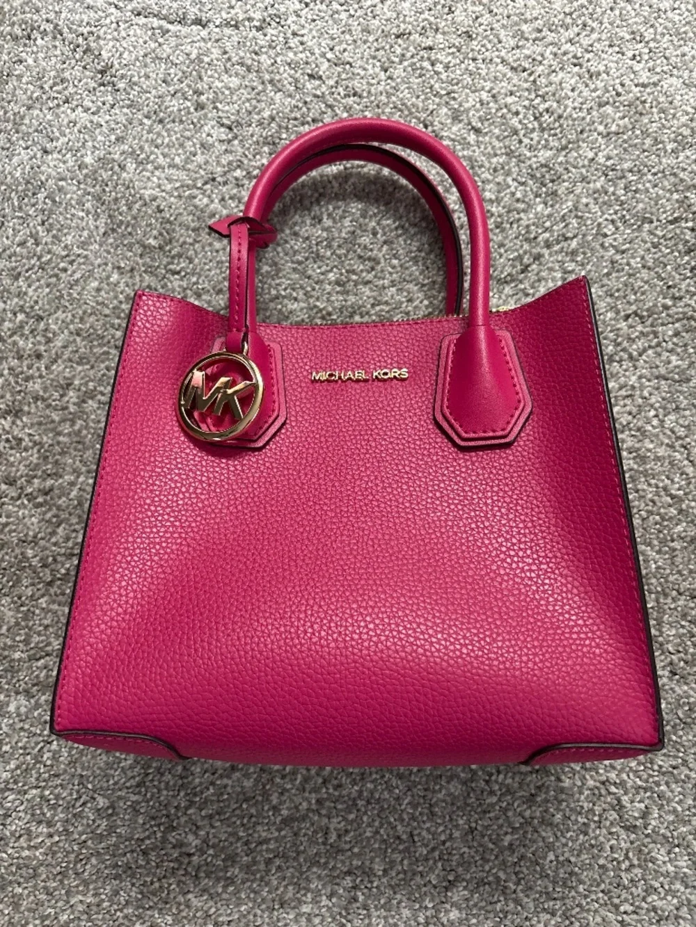 Michael Kors Mercer Medium Leather Crossbody Bag